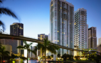 Condo Towers on Miami River