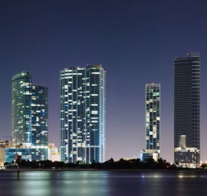 Condo Towers on Biscayne Bay