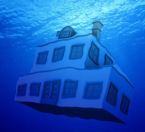 Home under water