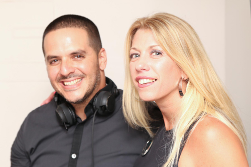 Salin Gonzalez AKA SALIN G DJ and Jennifer Arganaraz