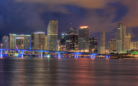 Miami Skyline by Matthew Paulson